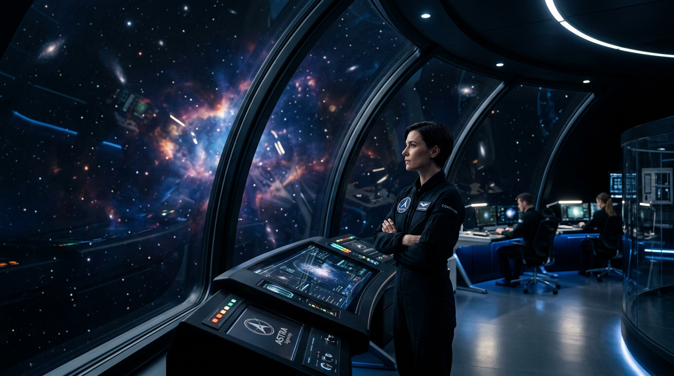 Orbital Frontier Space Visual